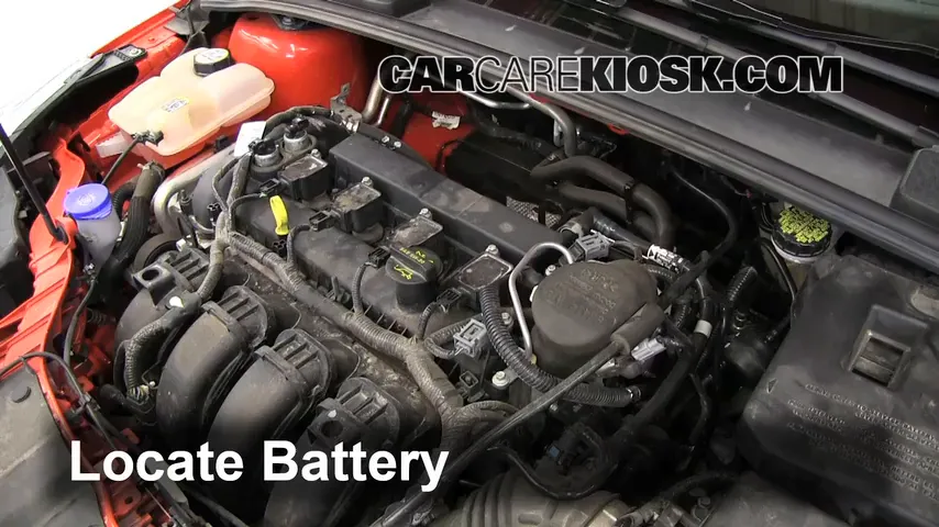 2012 Ford Focus SE 2.0L 4 Cyl. Sedan Battery Jumpstart